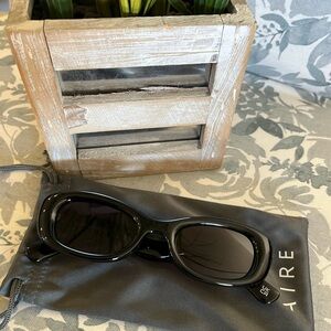 New AIRE Black Sunglasses